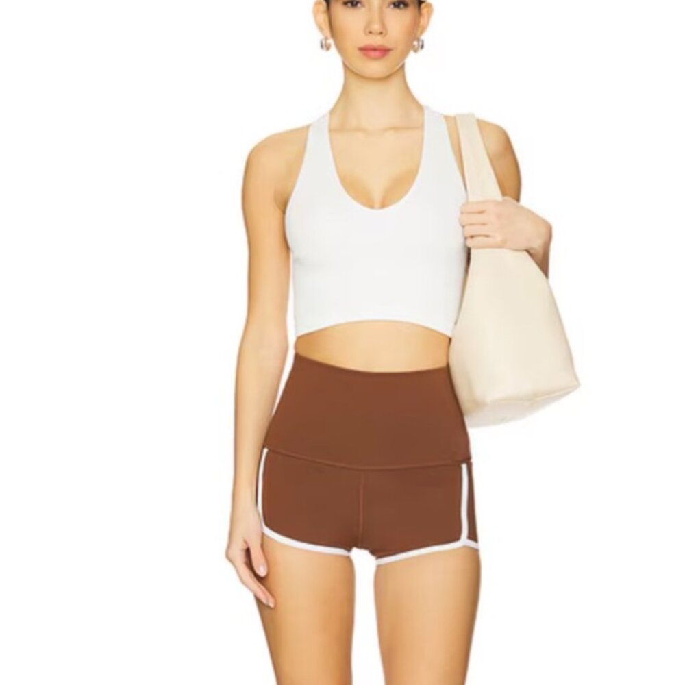 FREE PEOPLE Island Time Short in Argan Oil Sz L NWOT $48